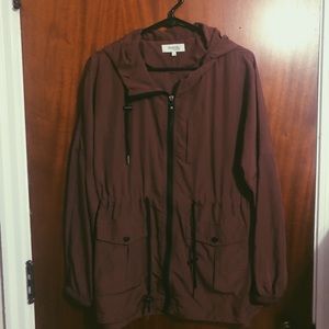 Burgundy Light Jacket